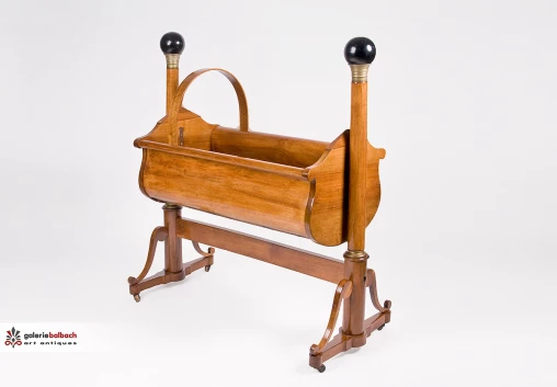 Original antique cradle, walnut, Biedermeier circa 1830 - Austria
Walnut
Biedermeier around 1830