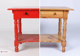 We also restore furniture made of spruce, fir and pine wood!
