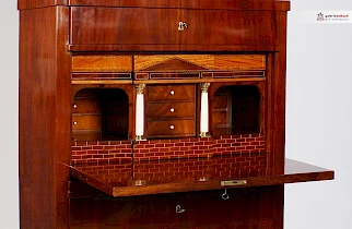 Mahogany Writing Cabinet