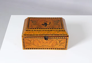 Antique jewellery box