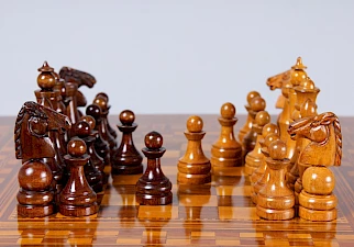 Chess set antique