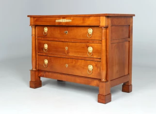 Antique cherry chest of drawers