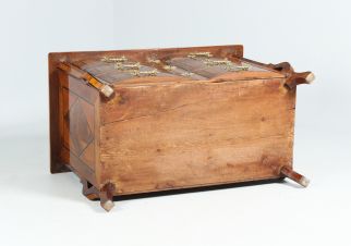 Underside of Mazarine chest of drawers
