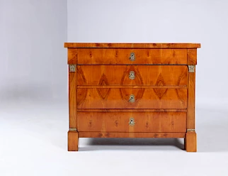 Biedermeier Kirschbaum Kommode