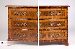 Restoration of an antique chest of drawers