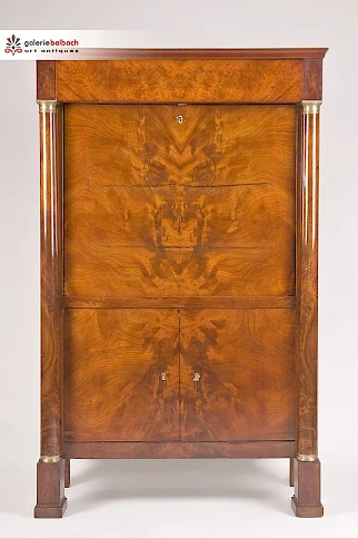 French secretary in mahogany