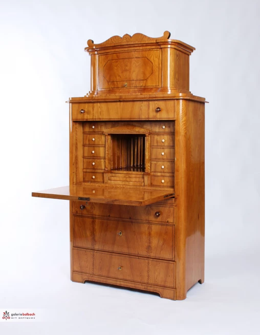 Originaler antiker Biedermeier Sekretär um 1840 - Brandenburg
Esche
Biedermeier um 1840