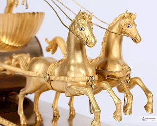 feuervergoldete Bronze