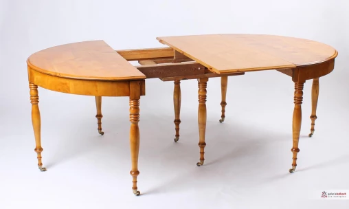 Originaler antiker Esstisch um 1850, Biedermeier, 10-12 Personen - Schweden
Birke
um 1860