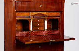 Armoire bureau acajou