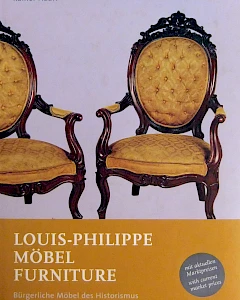 Libro di riferimento ben ordinato sui mobili Luigi Filippo / secondo rococò. In tedesco e inglese con i prezzi di mercato attuali.