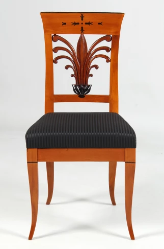 Biedermeier cherry chair