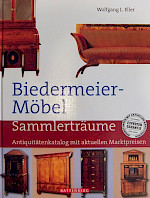 Biedermeier secrétaire à volets inclinés