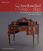 Biedermeier chest of drawers with hat box