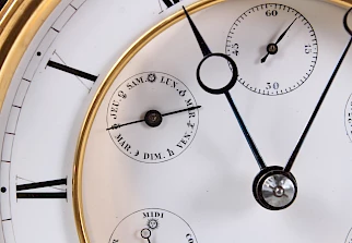 Hils dial antique clock