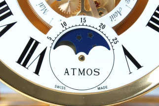 Atmos Clock with Moon Phase