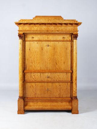 Secrétaire antique avec colonnes