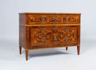 Italian Neoclassical Chest of Drawers (Bibliothèque néoclassique italienne)