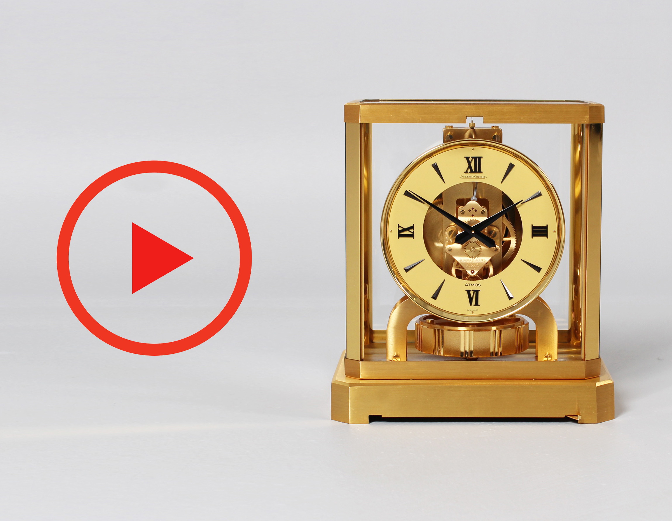 Jaeger LeCoultre Atmos VIII, original Clock, cal. 528/1, year of