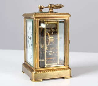 Travel alarm clock antique