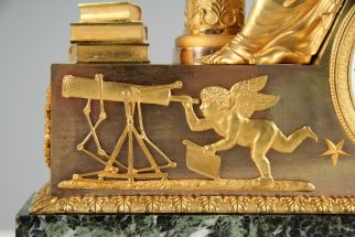 Jean Andre Reiche Pendule Urania Astronomia