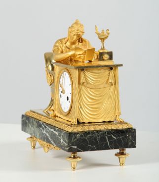 Horloge de table Empire La Liseuse