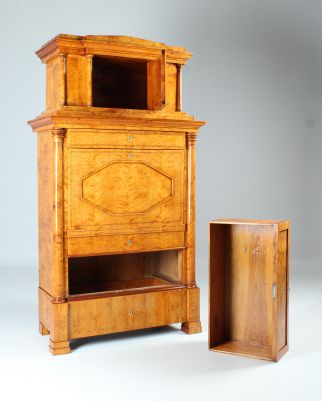 Secrétaire Biedermeier bouleau