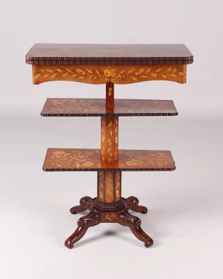 Table de jeu de cartes antique