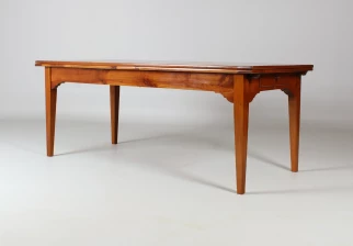 antique table à manger en cerisier