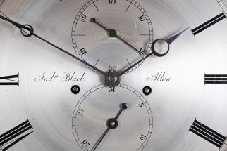 Cadran horloge de parquet antique