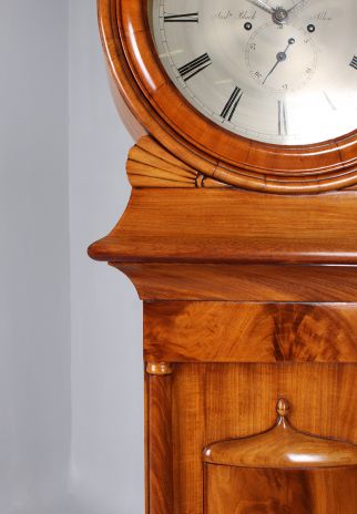 Cadran horloge de parquet antique