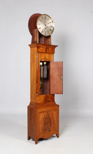 Dial antique grandfather clock