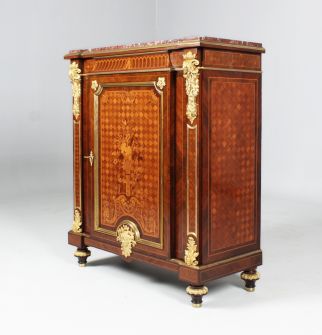 Louis XVI style cabinet, Paris, rosewood