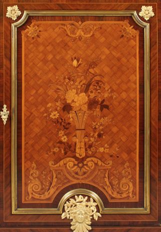 Louis XVI style cabinet, Paris, rosewood