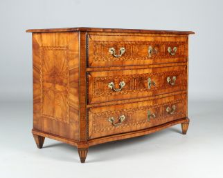 Antique classicist chest of drawers