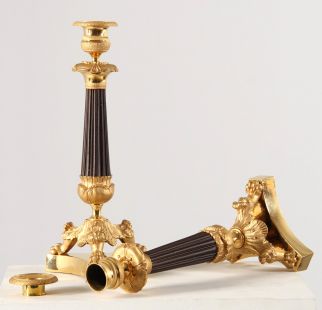 Pair of Empire chandeliers