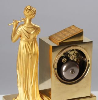 Empire mantel clock around 1810-1820