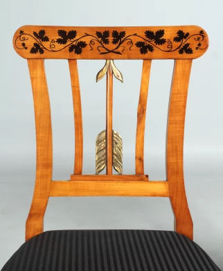 Biedermeierstuhl Kirsche