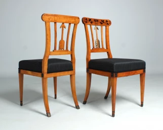 Biedermeierstuhl Kirsche