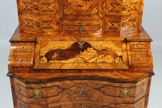 Marqueterie baroque, Louis XV