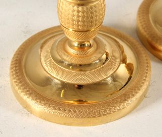 Goldener Kerzenständer
