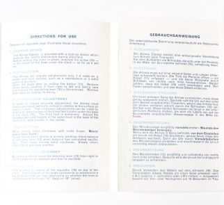 Atmos Uhr Gebrauchsanleitung