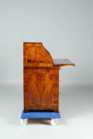 Small Antique Secretary Walnut Switzerland c. 1760