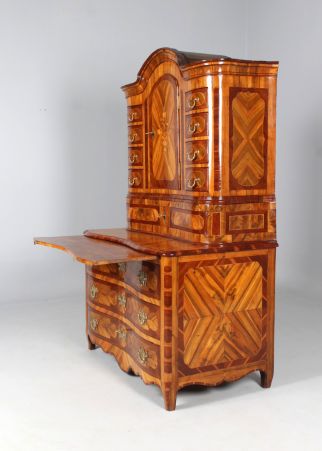 Commode antique à poser, armoire Louis XVI