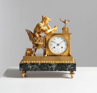 Paris
bronze, marbre, émail
Empire vers 1810