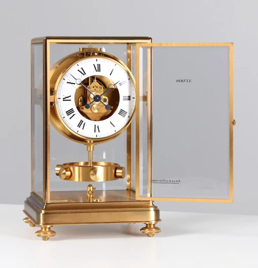 Jaeger LeCoultre - Atmos clock, Prestige, limited edition - Switzerland
Gold-plated brass
1980s