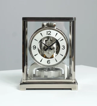 Silver Atmos Clock