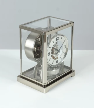 Originale vernickelte Atmos Uhr