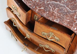 Antique Chest of Drawers Marble Top