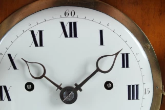 Horloge antique Biedermeier